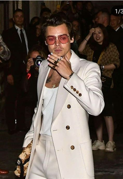 harry styles gucci inspired jacket|harry styles white suit.